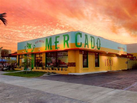 Red mesa mercado - Red Mesa Mercado is a fast-paced outdoor eatery in St. Pete's Edge District that offers quesadillas, burritos, and street tacos with original family recipes. It also has a full liquor bar and a website with more information.
